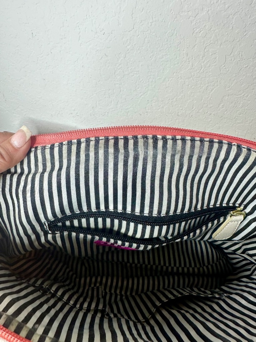 Luv Betsey by Betsey Johnson Faux Leather Quilted Satchel/ Handbag - Picture 15 of 16